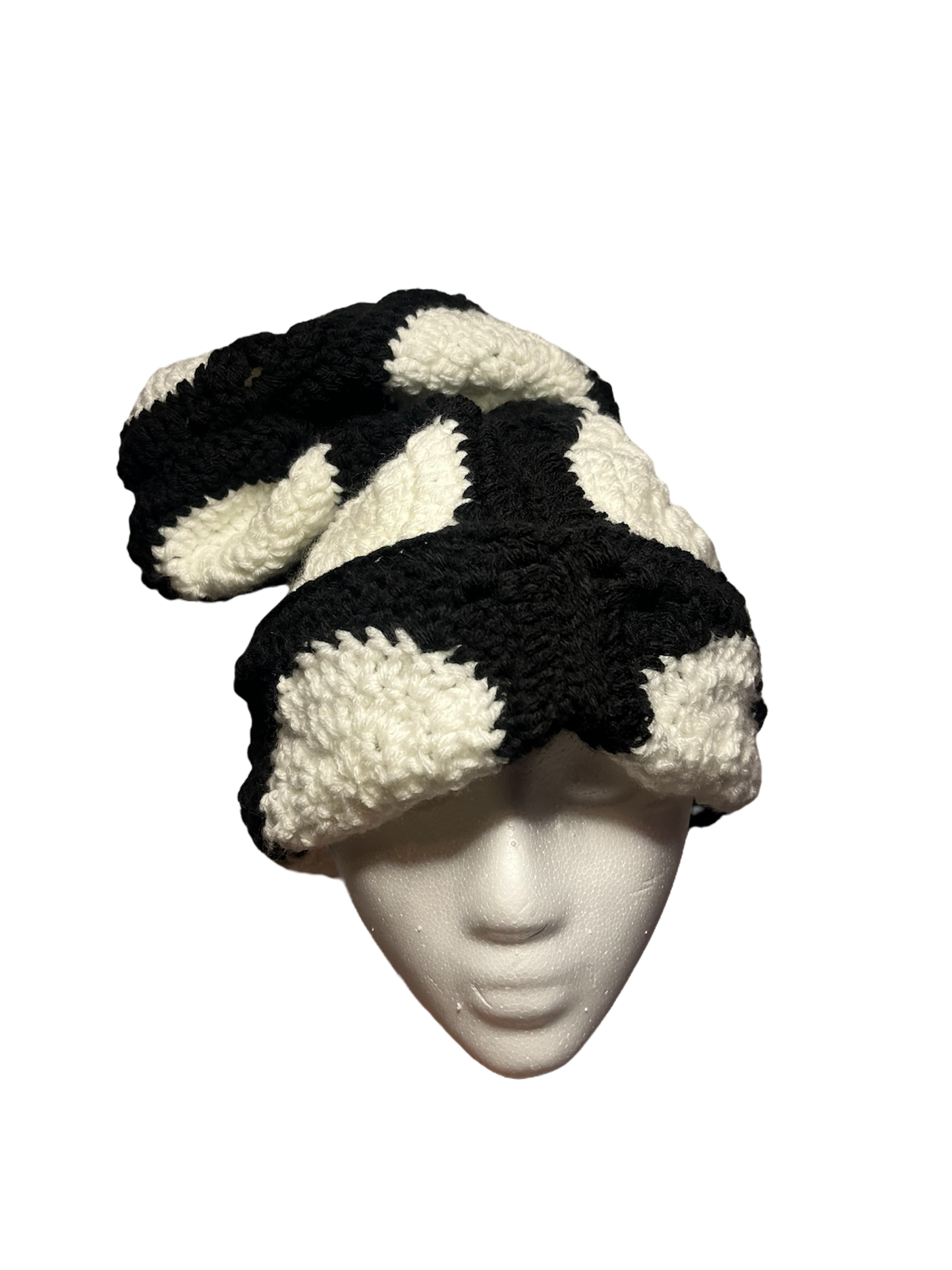 Gorro holgado con forma de círculo