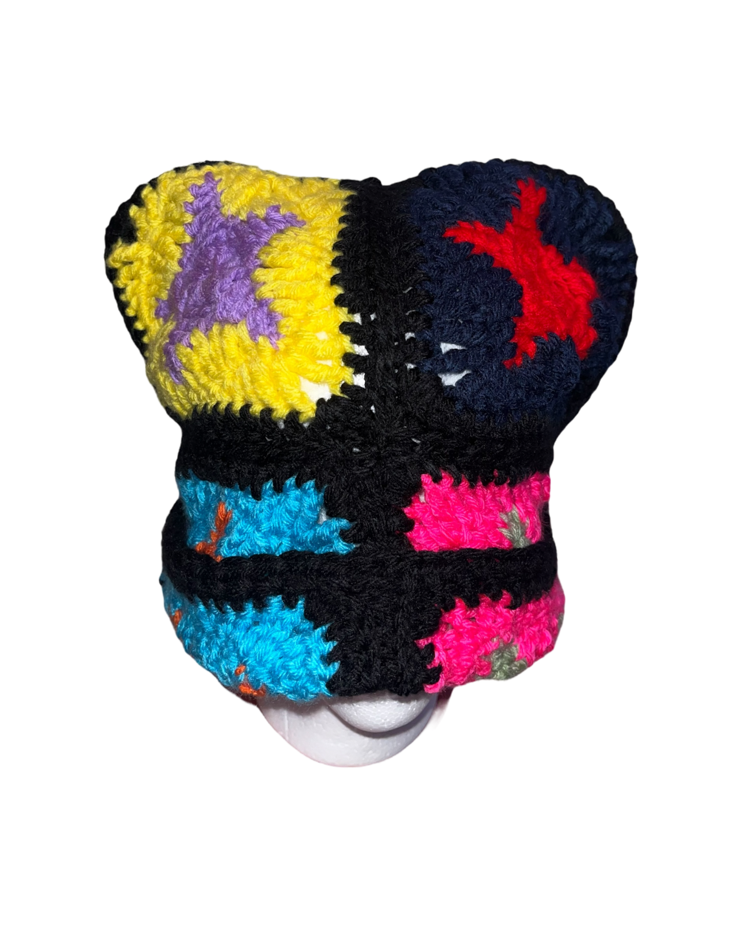 Gorro con forma de gato estrella